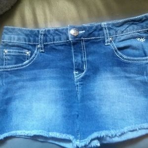Girls Justice denim shorts